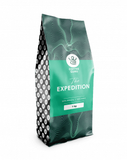 Coffee Guru kafijas pupiņas Expedition Blend