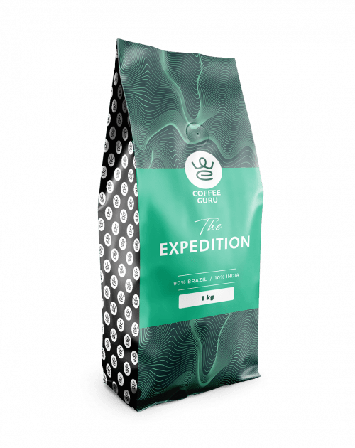 Coffee Guru kafijas pupiņas Expedition Blend