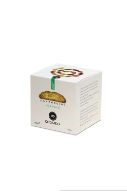 Cantuccini cepumi ar pistācijām Deseo 200g